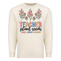 Sandshell teacher plant seeds that grow forever Premium Sweatshirt - MaliasSmallBusiness