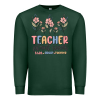 Sports Green teacher plant seeds that grow forever Premium Sweatshirt - MaliasSmallBusiness