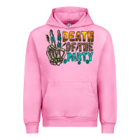 Fuchsia Pink death of party Urban Hoodie - RacoonDesign