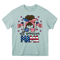Arona All American Mama Messy Buny Heavy Core Tee - CowhideDigitalArt
