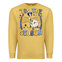 Antique Gold tis the season volleyball Premium Sweatshirt - MaliasSmallBusiness