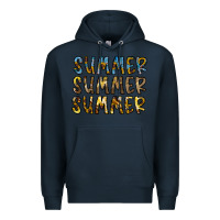 Navy summer summer Premium Hoodie - CowhideDigitalArt