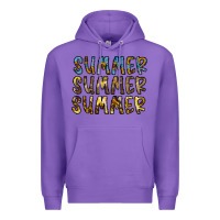 Purple summer summer Premium Hoodie - CowhideDigitalArt