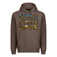 Coffee summer summer Premium Hoodie - CowhideDigitalArt