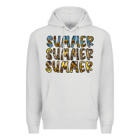 Dove Grey summer summer Premium Hoodie - CowhideDigitalArt