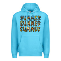 Ocean Blue summer summer Premium Hoodie - CowhideDigitalArt