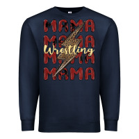 Navy wrestling mama Premium Sweatshirt - MaliasSmallBusiness