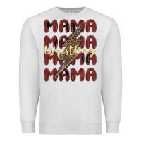 Oatmeal Heather wrestling mama Premium Sweatshirt - MaliasSmallBusiness