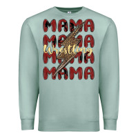 Seafoam wrestling mama Premium Sweatshirt - MaliasSmallBusiness