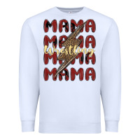 White wrestling mama Premium Sweatshirt - MaliasSmallBusiness