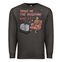 Smoke trust me the husband did it Premium Sweatshirt - MaliasSmallBusiness
