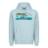 Reely Awesome Dad  Libbey Glass Premium Hoodie | Teevron