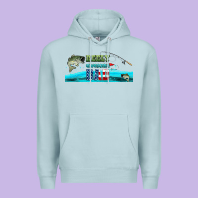 Reely Awesome Dad  Libbey Glass Premium Hoodie Designed By Hra Design Shop
