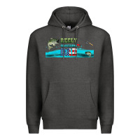 Charcoal Heather reely awesome dad  libbey glass Premium Hoodie - HRA Design Shop