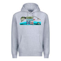 Heather Grey reely awesome dad  libbey glass Premium Hoodie - HRA Design Shop
