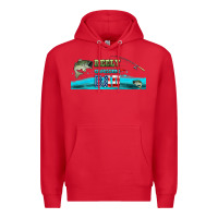 Red reely awesome dad  libbey glass Premium Hoodie - HRA Design Shop