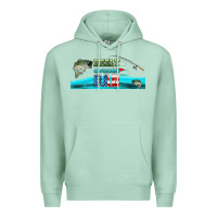 Seafoam reely awesome dad  libbey glass Premium Hoodie - HRA Design Shop