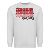 Dove Grey teaching Premium Sweatshirt - MaliasSmallBusiness