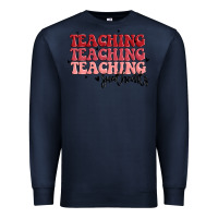Navy teaching Premium Sweatshirt - MaliasSmallBusiness