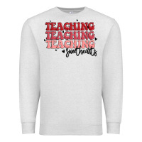 Oatmeal Heather teaching Premium Sweatshirt - MaliasSmallBusiness