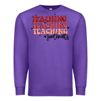 Purple teaching Premium Sweatshirt - MaliasSmallBusiness
