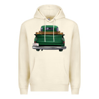 Sandshell western green truck back view Premium Hoodie - FaDigitalArtStudio