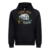 Black camp fire squad Urban Hoodie - CowhideDigitalArt