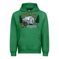 Emerald camp fire squad Urban Hoodie - CowhideDigitalArt