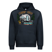 Navy camp fire squad Urban Hoodie - CowhideDigitalArt