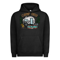Pigment Black camp fire squad Urban Hoodie - CowhideDigitalArt