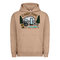 Pigment Burro camp fire squad Urban Hoodie - CowhideDigitalArt