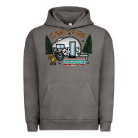 Pigment Tornado camp fire squad Urban Hoodie - CowhideDigitalArt
