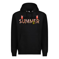 Black sweet sweet summer Premium Hoodie - CowhideDigitalArt