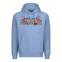 Colony Blue sweet sweet summer Premium Hoodie - CowhideDigitalArt