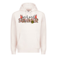 Pale Pink sweet sweet summer Premium Hoodie - CowhideDigitalArt