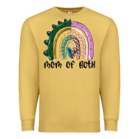Antique Gold mom of both rainbow Premium Sweatshirt - MaliasSmallBusiness