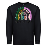 Black mom of both rainbow Premium Sweatshirt - MaliasSmallBusiness