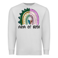 Dove Grey mom of both rainbow Premium Sweatshirt - MaliasSmallBusiness
