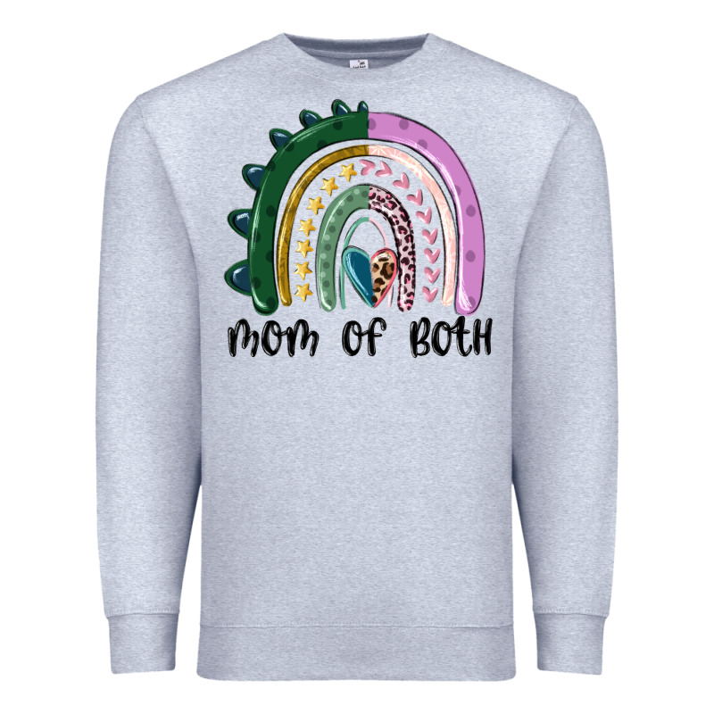 Mom Of Both Rainbow Premium Sweatshirt by MaliasSmallBusiness | Teevron