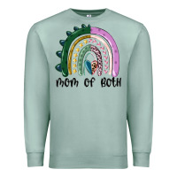 Seafoam mom of both rainbow Premium Sweatshirt - MaliasSmallBusiness