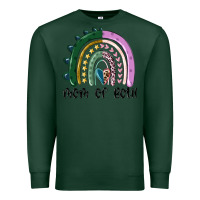 Sports Green mom of both rainbow Premium Sweatshirt - MaliasSmallBusiness