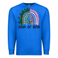 True Royal mom of both rainbow Premium Sweatshirt - MaliasSmallBusiness