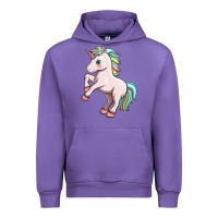 Tulip cute unicorn Urban Hoodie - FaDigitalArtStudio