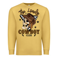 Antique Gold the lonely cowboy club Premium Sweatshirt - MaliasSmallBusiness