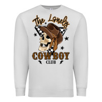 Dove Grey the lonely cowboy club Premium Sweatshirt - MaliasSmallBusiness