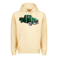 Pina Colada western green truck right 34 view 1 Premium Hoodie - FaDigitalArtStudio