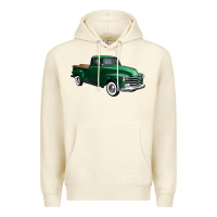 Sandshell western green truck right 34 view 1 Premium Hoodie - FaDigitalArtStudio