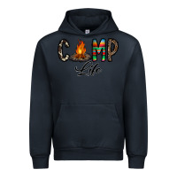 Navy camp life Urban Hoodie - CowhideDigitalArt