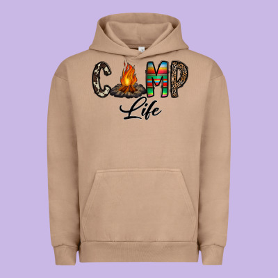 Camp Life Urban Hoodie Designed By Cowhidedigitalart