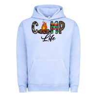 Pigment Grape Ice camp life Urban Hoodie - CowhideDigitalArt